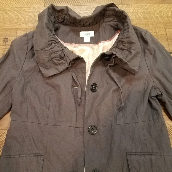 LOFT Jackets Coats Ann Taylor Loft Rain Coat Poshmark